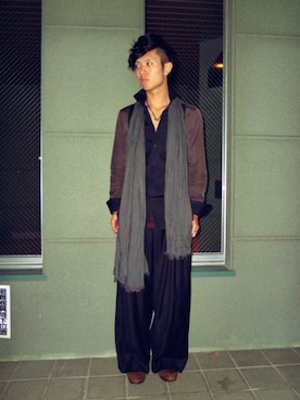 「CATHERINE MICHIELS（キャサリンミッシェル）のアイテム」を使った、adi【yoshiya uchida】さん（メンズ・169cm）の春コーディネート
