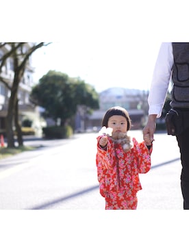 「正月」｜「アイテム（その他）」を使った、hicoさん（キッズ・90cm）の冬コーディネート