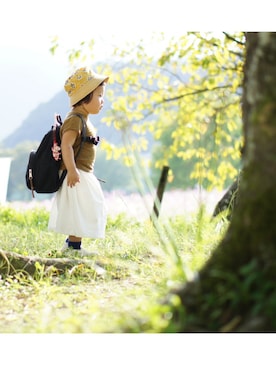 hicoさん（キッズ・90cm）の秋コーディネート