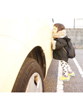 hicoさん（キッズ・90cm）の冬コーディネート