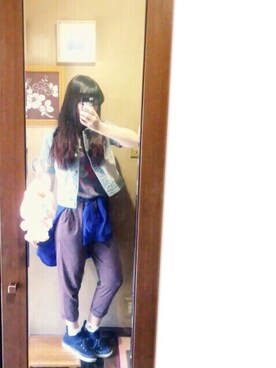 「しまむらコーデ」｜Amiさん（レディース・154cm）の秋コーディネート