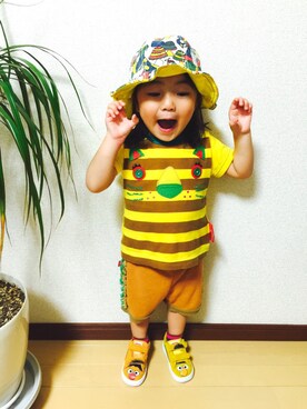 ヒロさん（キッズ・90cm）の春コーディネート