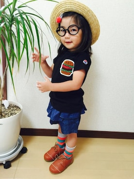 ヒロさん（キッズ・90cm）の夏コーディネート