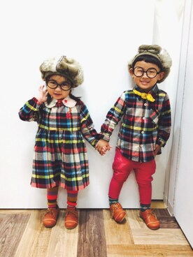 ヒロさん(キッズ・90cm)の秋コーディネート