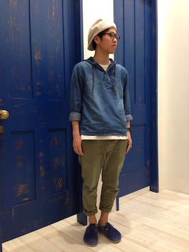 けーちゃんさん（メンズ・168cm）の春コーディネート