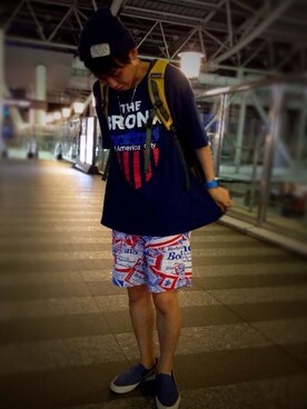 けーちゃんさん(メンズ・168cm)の夏コーディネート