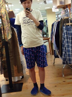 けーちゃんさん（メンズ・168cm）の夏コーディネート