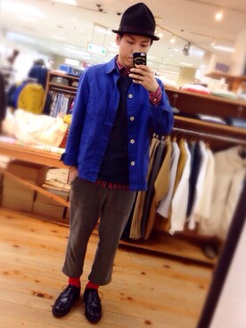 けーちゃんさん（メンズ・168cm）の秋コーディネート