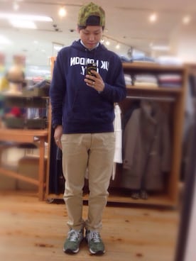 けーちゃんさん（メンズ・168cm）の秋コーディネート