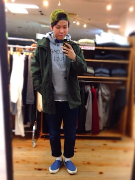 けーちゃんさん（メンズ・168cm）の秋コーディネート