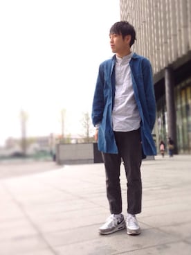 けーちゃんさん（メンズ・168cm）の春コーディネート