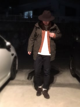「アイテム（その他アウター）」を使った、けーちゃんさん（メンズ・168cm・20代）の冬コーディネート