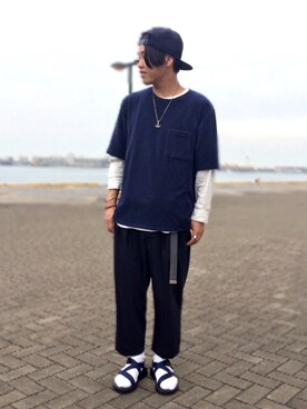 けーちゃんさん（メンズ・168cm）の春コーディネート