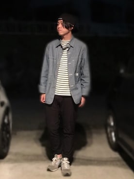 けーちゃんさん（メンズ・168cm）の春コーディネート