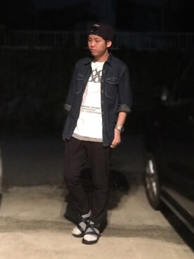 けーちゃんさん（メンズ・168cm）の夏コーディネート