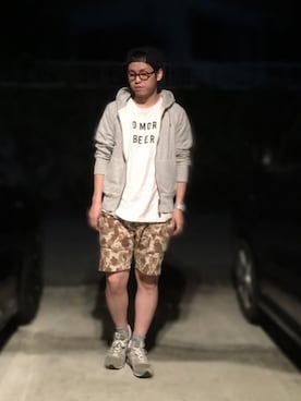 けーちゃんさん（メンズ・168cm）の夏コーディネート