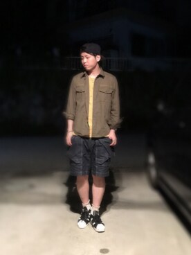 けーちゃんさん（メンズ・168cm）の夏コーディネート