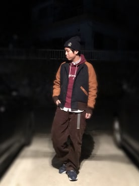 けーちゃんさん（メンズ・168cm）の冬コーディネート