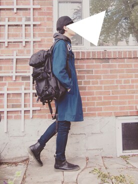「URBAN RESEARCH（アーバンリサーチ）のアイテム（ブーツ）」を使った、dさん（メンズ・183cm）の秋コーディネート