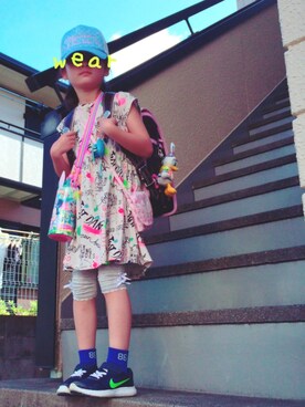 k♡uuuさん（キッズ・120cm）の春コーディネート