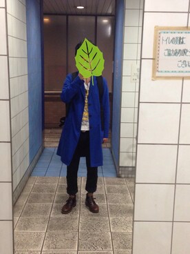 「バンドT」｜「アイテム（その他アウター）」を使った、nobuさん（メンズ・170cm）の春コーディネート