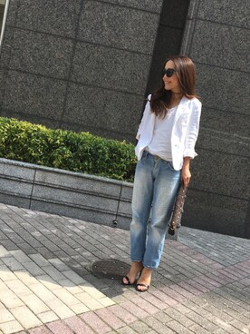 akikoさん（レディース・152cm）の春コーディネート