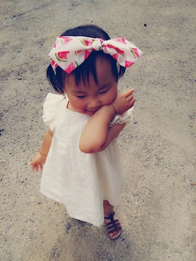 Rei＊さん（キッズ・90cm）の夏コーディネート