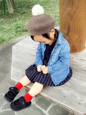 Rei＊さん（キッズ・90cm）の秋コーディネート