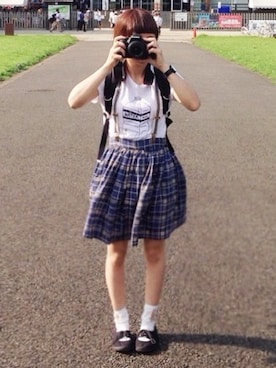 岡元優香ゆかんぬさんのコーディネート