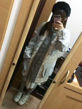 「ショッピング」｜「アイテム（その他アウター）」を使った、さんがつさん（レディース・152cm）の秋コーディネート