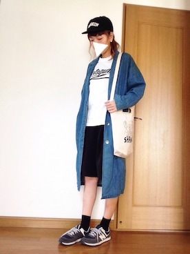 「SHANK（シャンク）のアイテム」を使った、natsumiさん（レディース・166cm）の冬コーディネート