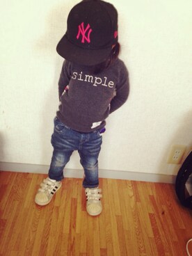 yuyuさん（キッズ・80cm）の秋コーディネート