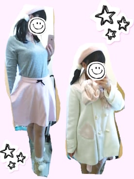 ちゅなさん（レディース・155cm）の冬コーディネート