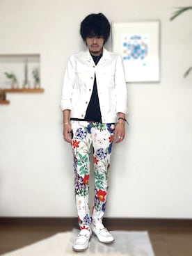 アザミさん(メンズ・175cm)の春コーディネート