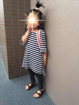 まめこんさん(キッズ・110cm)の春コーディネート