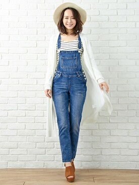 「サボサンダル」｜INGNI STORE(イングストア）さん（レディース・166cm）の冬コーディネート