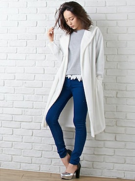 「裾レース」｜INGNI STORE(イングストア）さん（レディース・166cm）の春コーディネート