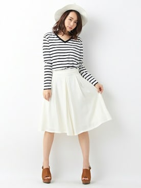 「スカーチョ」｜INGNI STORE(イングストア）さん（レディース・166cm）の春コーディネート