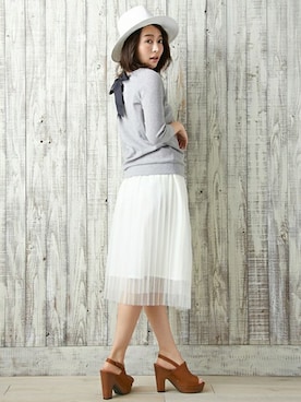 「サボサンダル」｜INGNI STORE(イングストア）さん（レディース・166cm）の春コーディネート