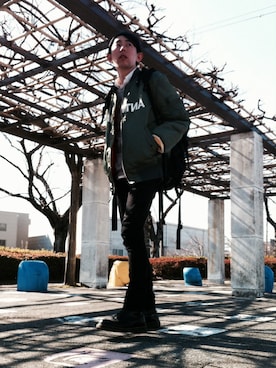 Heroさん(メンズ・173cm)の冬コーディネート