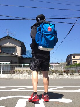「Undercoverism（アンダーカバイズム）のアイテム（キャップ）」を使った、Heroさん（メンズ・173cm）の春コーディネート