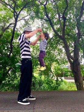 「HEAD PORTER PLUS（ヘッドポータープラス）のアイテム（帽子）」を使った、Heroさん（メンズ・173cm）の春コーディネート