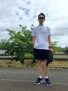 「soe（ソーイ）のアイテム（その他パンツ）」を使った、Heroさん（メンズ・173cm）の春コーディネート