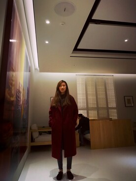 「outwear」｜류소리さん（レディース・166cm）の冬コーディネート