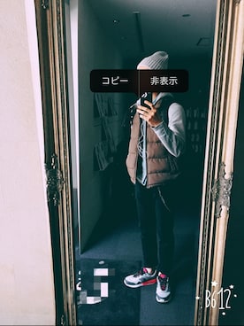 「アイテム（ウォレットチェーン）」を使った、ktdさん（メンズ・170cm）の秋コーディネート