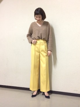 maeさん（レディース・172cm）の秋コーディネート