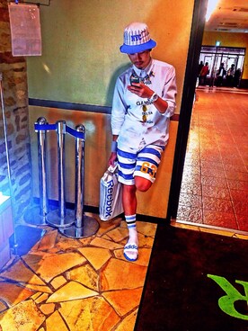 NOvのぶさん（メンズ・178cm）の夏コーディネート