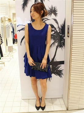 「LIMITLESS LUXURY（リミットレスラグジュアリー）のアイテム」を使った、ちぃさん（レディース・165cm）の夏コーディネート