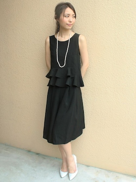 「ガウチョパンツ」｜ちぃさん（レディース・165cm）の夏コーディネート