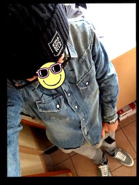 ふる〜いの着るヤツ。さん（メンズ・173cm）の秋コーディネート